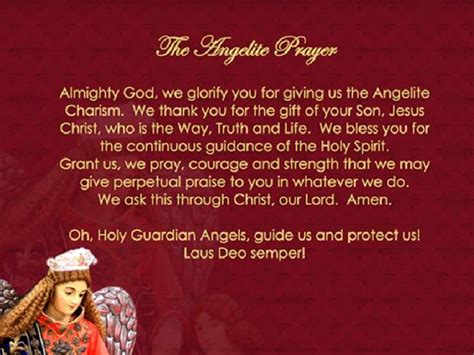 holy angel university hymn lyrics|THE ANGELITE PRAYER Almighty God, .